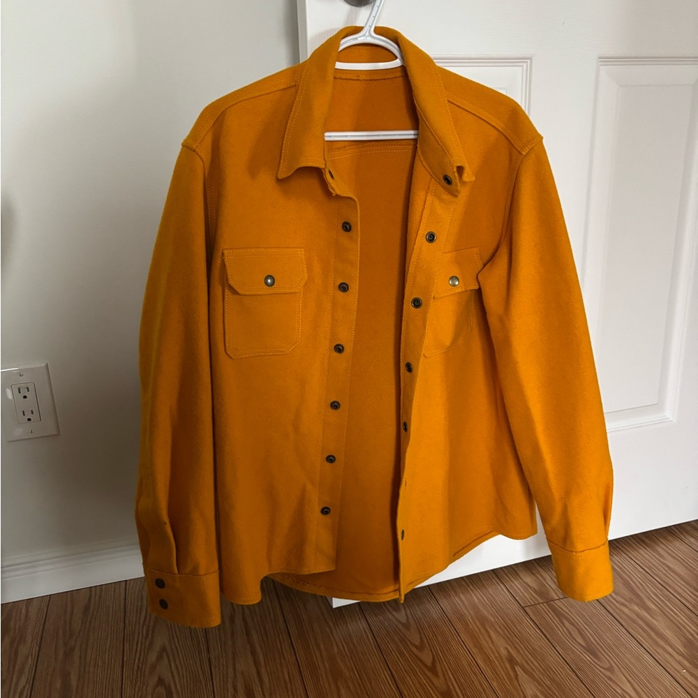 Burel - Fisherman Overshirt Mustard Yellow